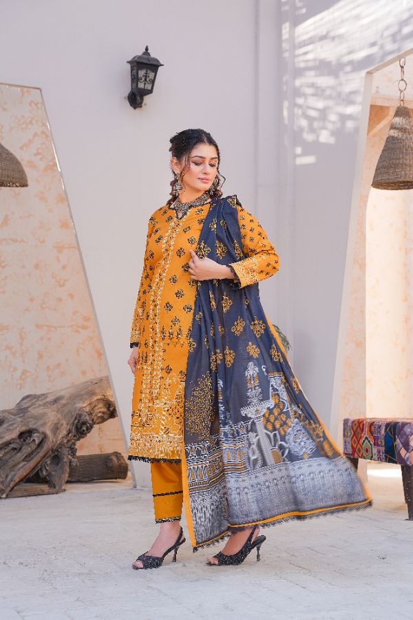 Pima Digital Printed Lawn  BR-1406