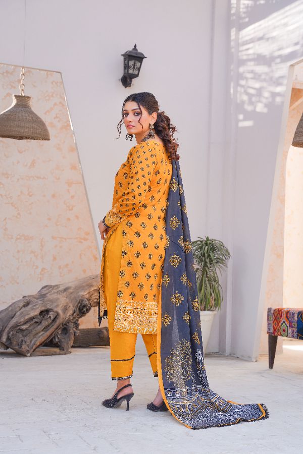 Pima Digital Printed Lawn  BR-1406
