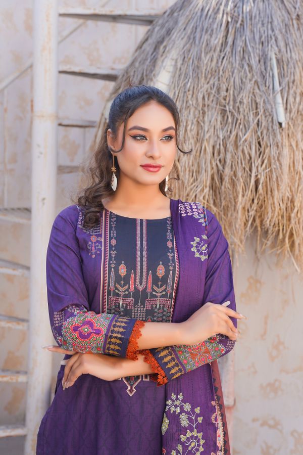 Pima Digital Printed Lawn  BR-1414