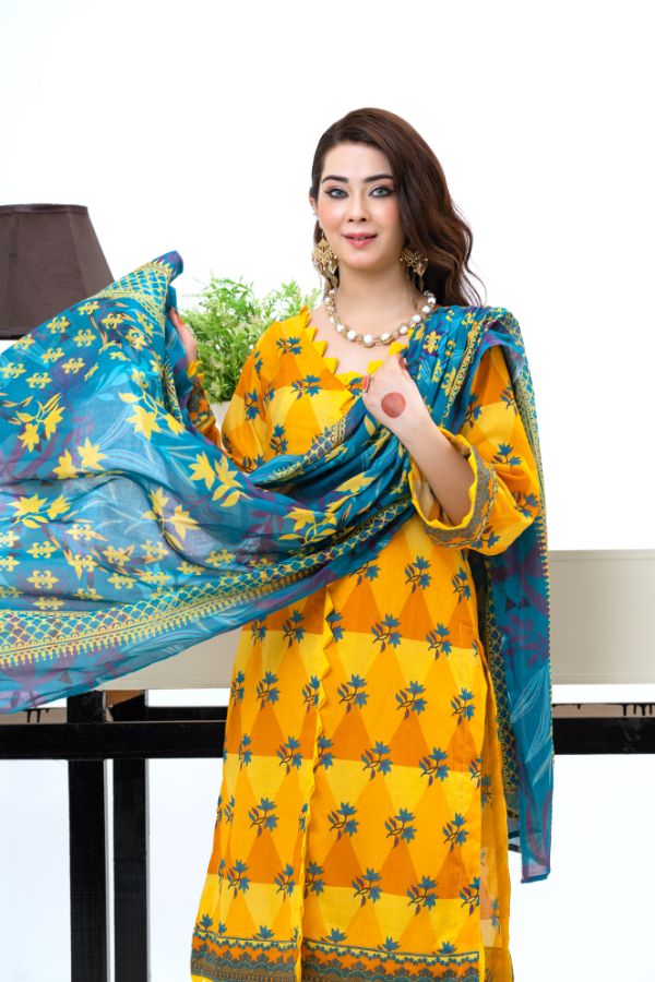 Mahjabeen Digital Printed Lawn BR-1350