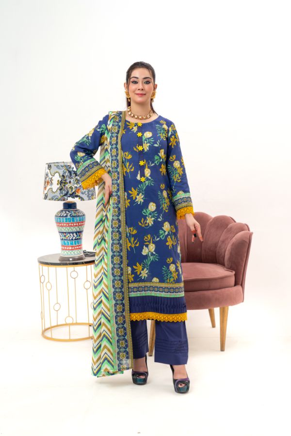 Mahjabeen Digital Printed Lawn BR-1353