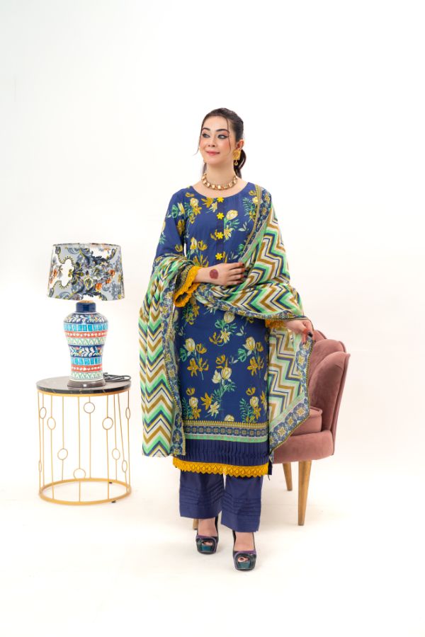 Mahjabeen Digital Printed Lawn BR-1353