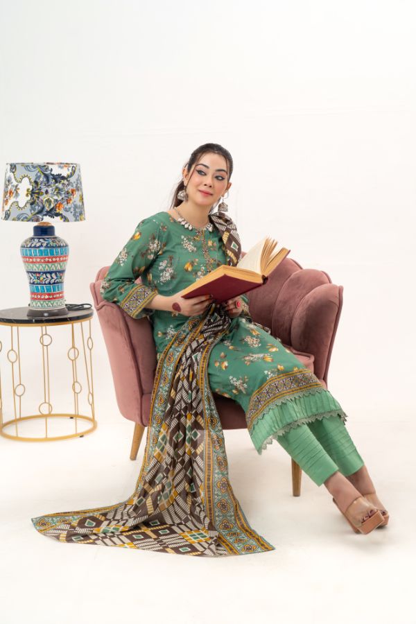 Mahjabeen Digital Printed Lawn BR-1354