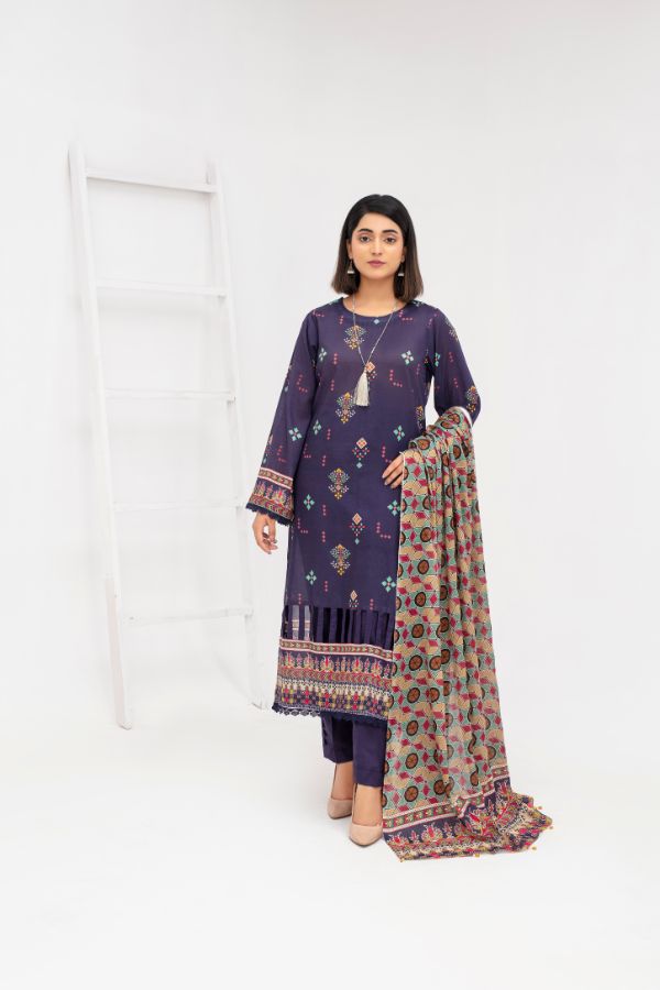Charm Digital Printed Lawn BR-1433
