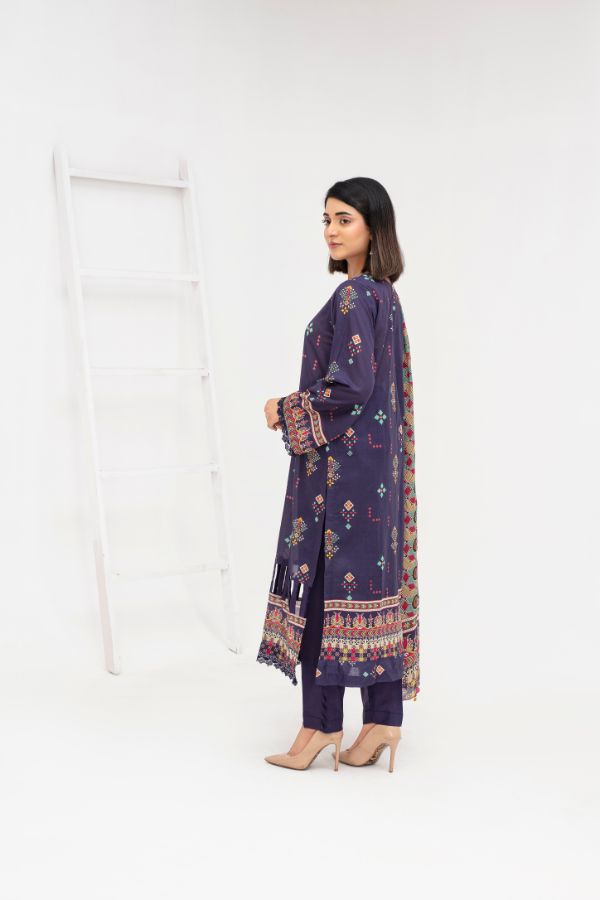 Charm Digital Printed Lawn BR-1433