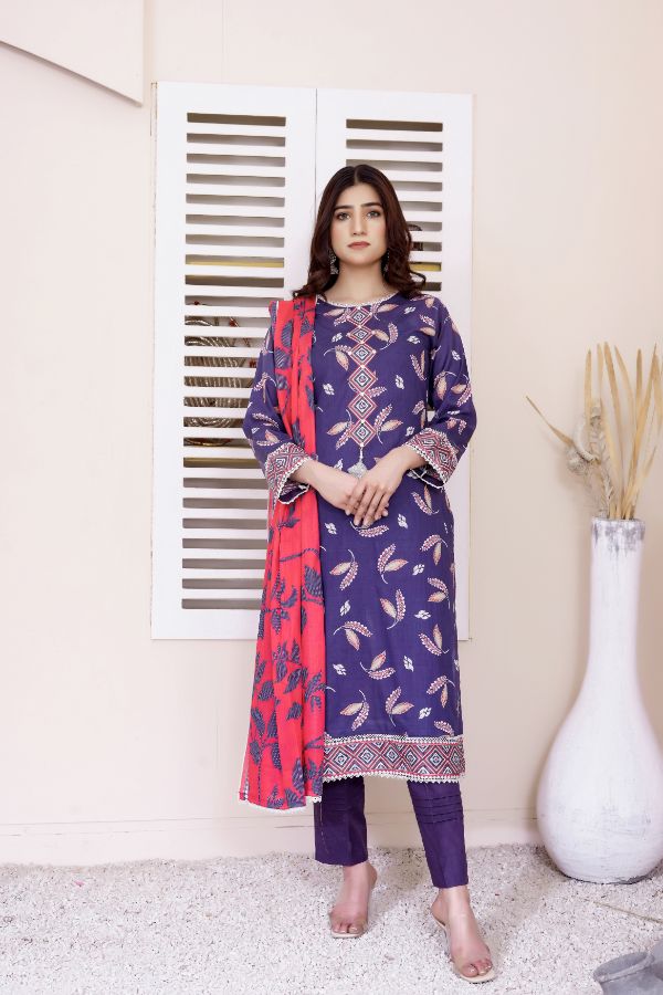 Glamorous Digital Printed Lawn BR-1385