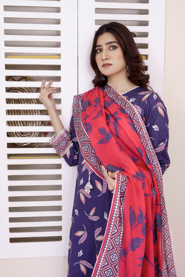 Glamorous Digital Printed Lawn BR-1385