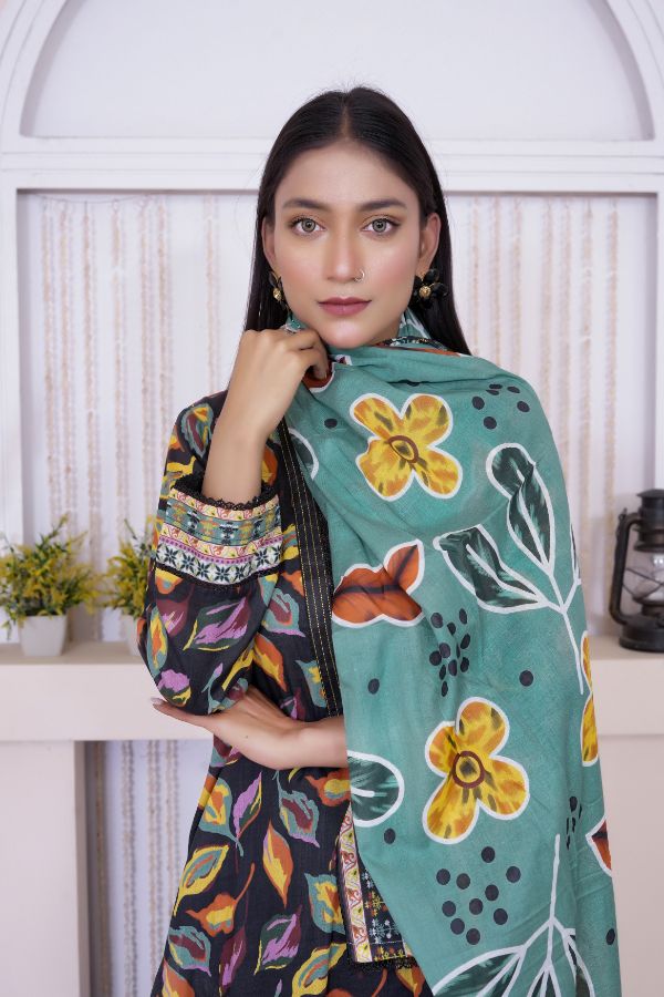 Glamorous Digital Printed Lawn BR-1387