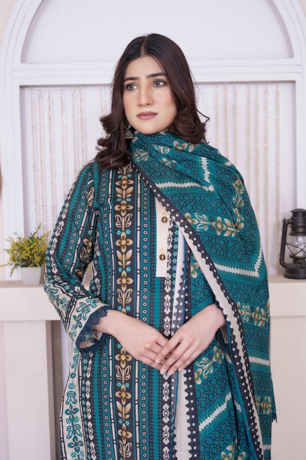 Glamorous Digital Printed Lawn BR-1389