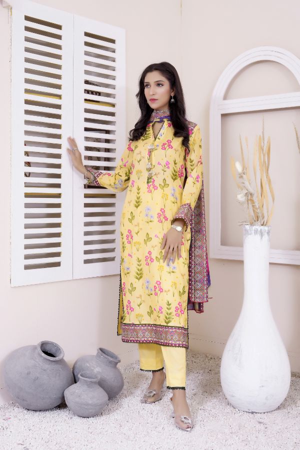 Glamorous Digital Printed Lawn BR-1390