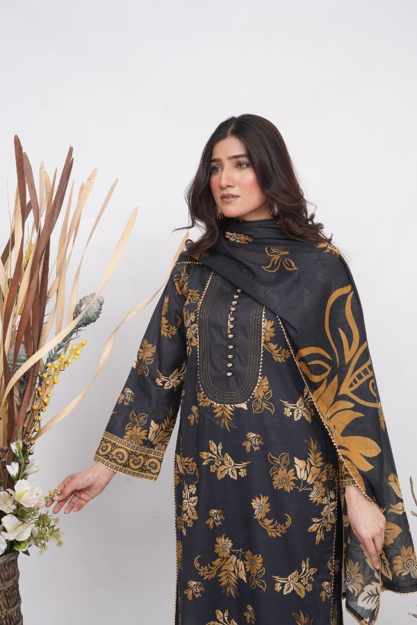 Charm Digital Printed Lawn BR-1426