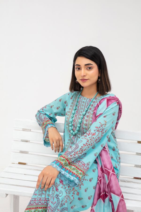 Charm Digital Printed Lawn BR-1436