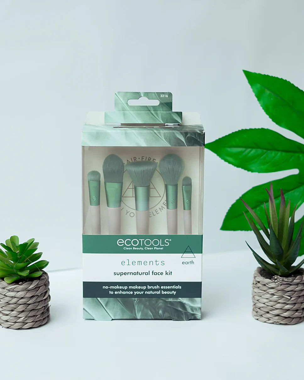 ECOTOOL #3216 Elements Supernatural Face Kit - Complete Eco-Friendly Makeup Brush 0 Reviews