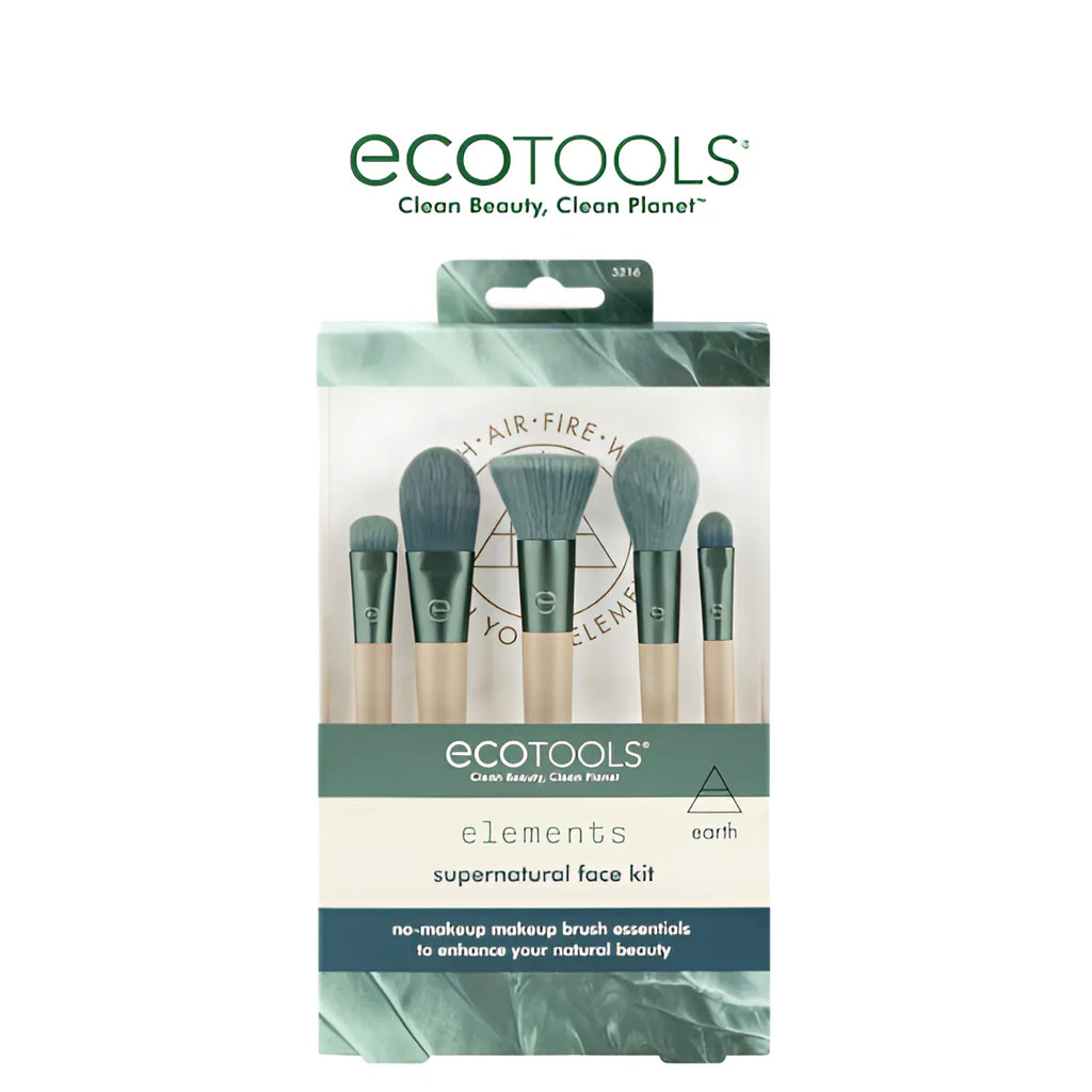 ECOTOOL #3216 Elements Supernatural Face Kit - Complete Eco-Friendly Makeup Brush 0 Reviews