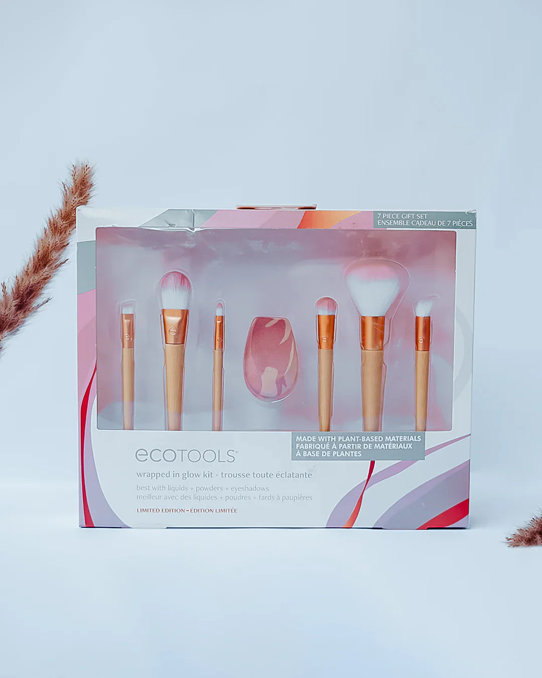 EcoTools #0007 Limited Edition Wrapped In Glow Makeup Brush & Sponge Kit