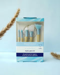 EcoTools #3218 Elements Hydro-Glow Kit - 5-Piece Brush Set for Hygienic, Hands-Free Skincare Application
