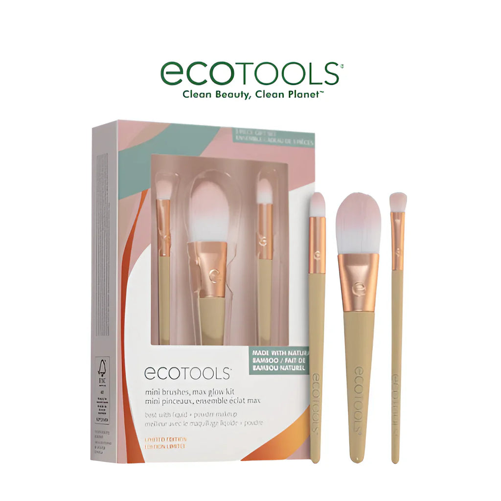 Eco tools #0004 Mini Brushes Max Glow Kit