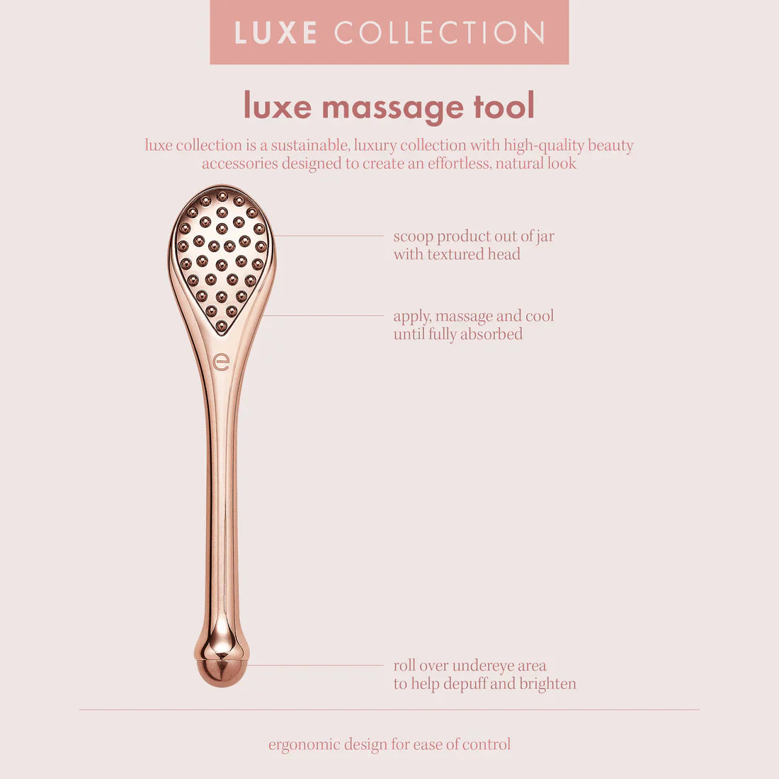 Eco tools #3226 Luxe Massage Tool