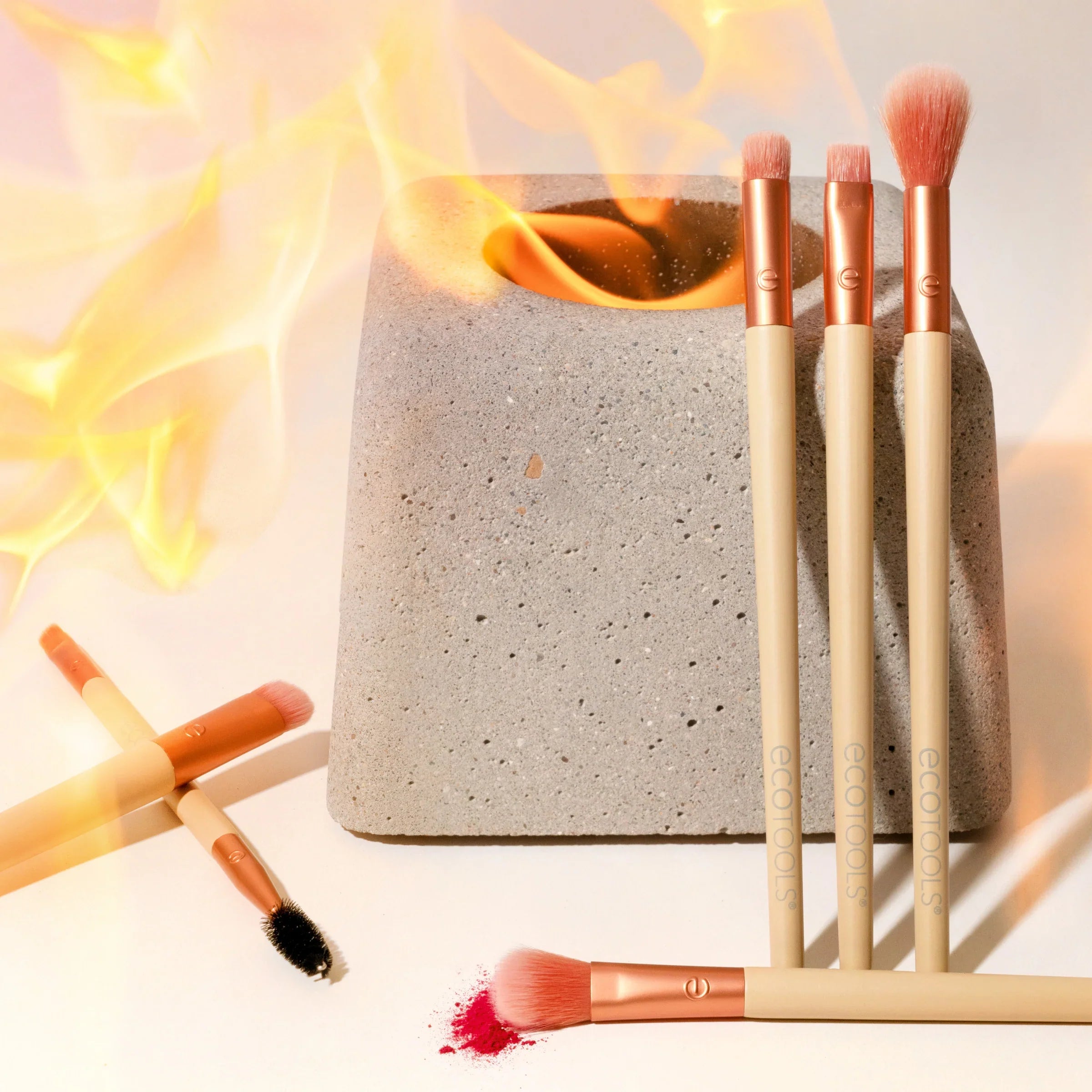 Elements #3219 Fiery Eyes Makeup Brush Kit Eco Tools