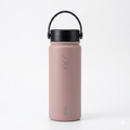 Brio Bottle, specifically a vacuum-insulated stainless steel water bottle (Peach)