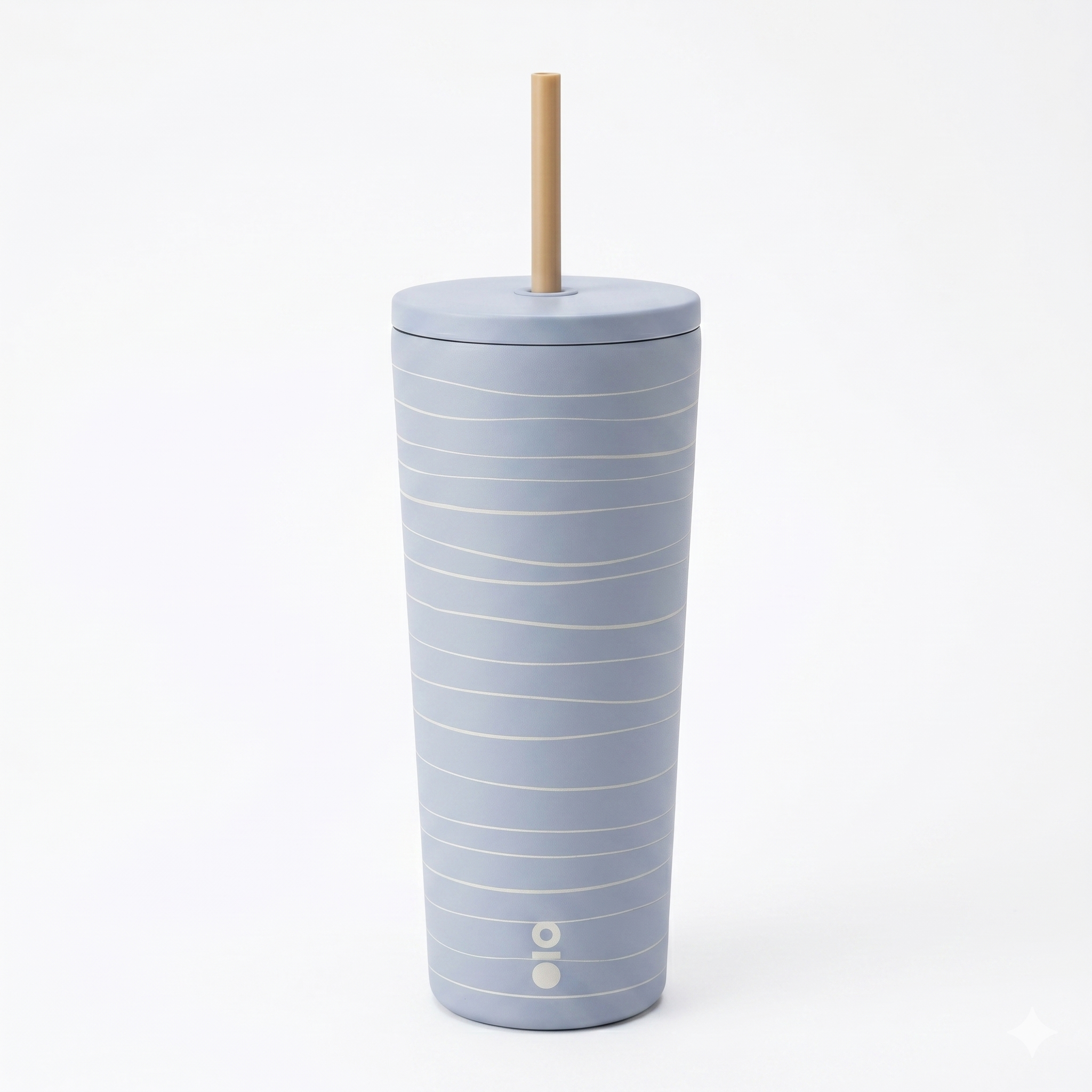 Montigo Sense Straw tumbler, specifically from the Wonderama Collection (Gray)