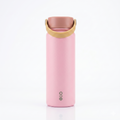 Brio Bottle, specifically a vacuum-insulated stainless steel water bottle (Pink)