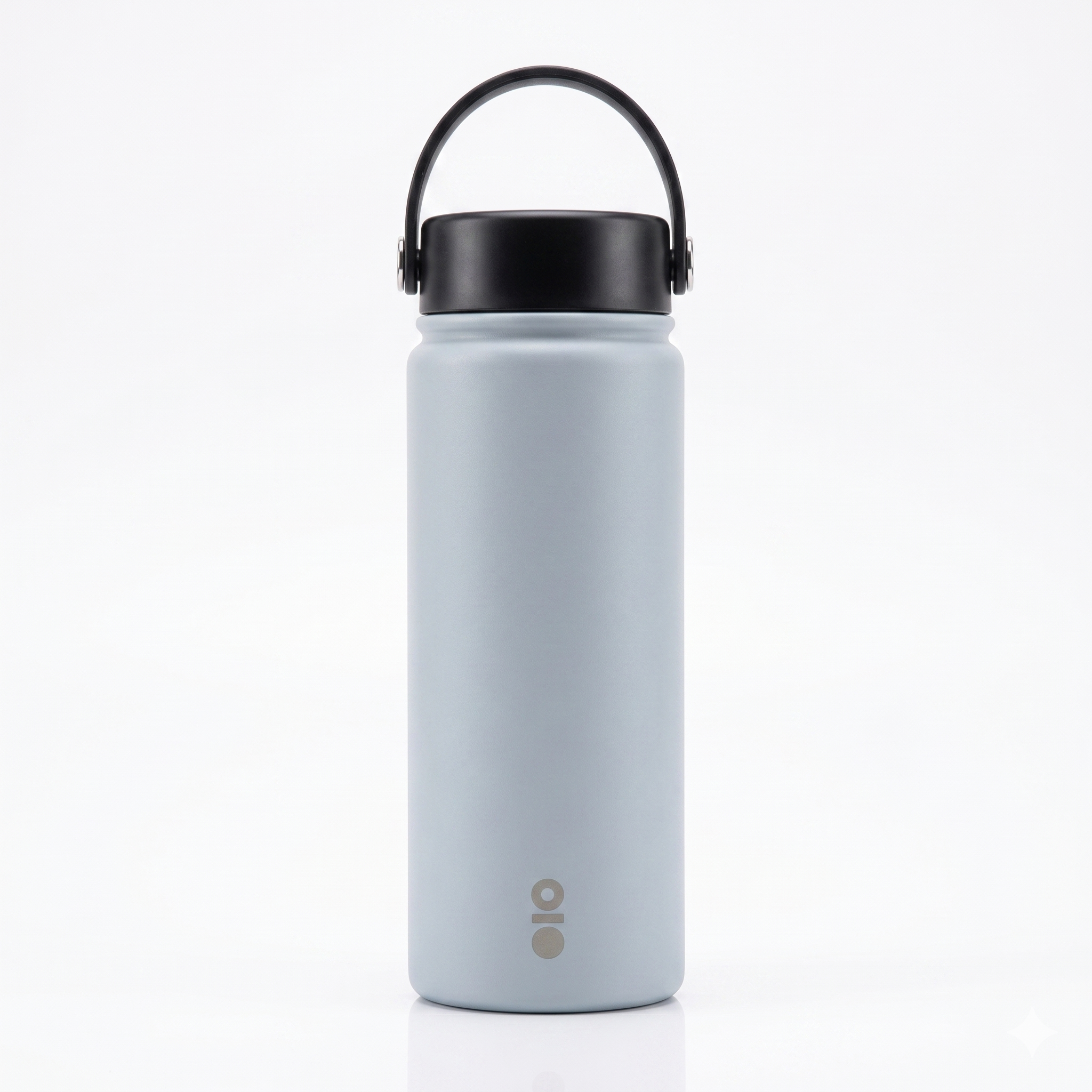 Brio Bottle, specifically a vacuum-insulated stainless steel water bottle (Beige)
