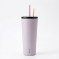 Montigo Sense Straw tumbler, specifically from the Wonderama Collection (Lilac-Black)