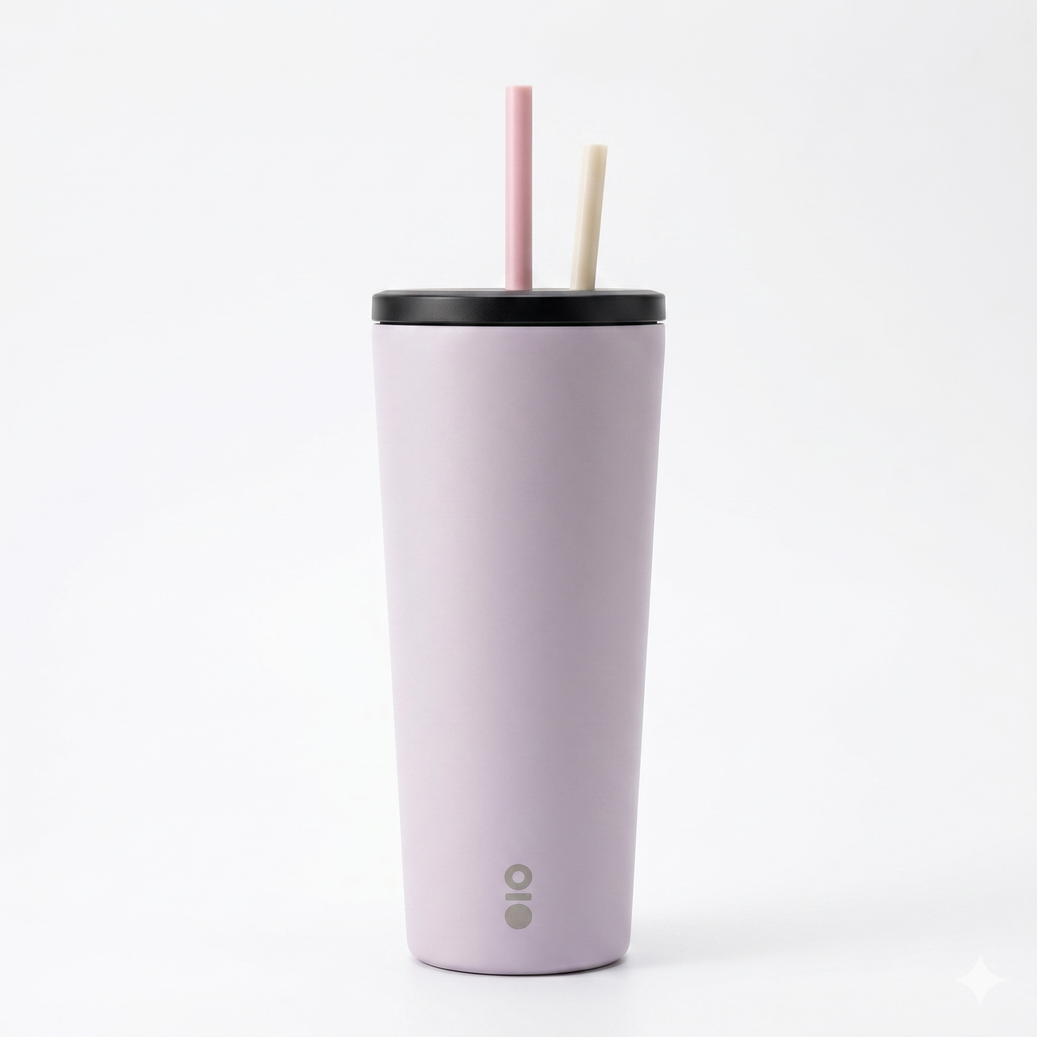 Montigo Sense Straw tumbler, specifically from the Wonderama Collection (Lilac-Black)