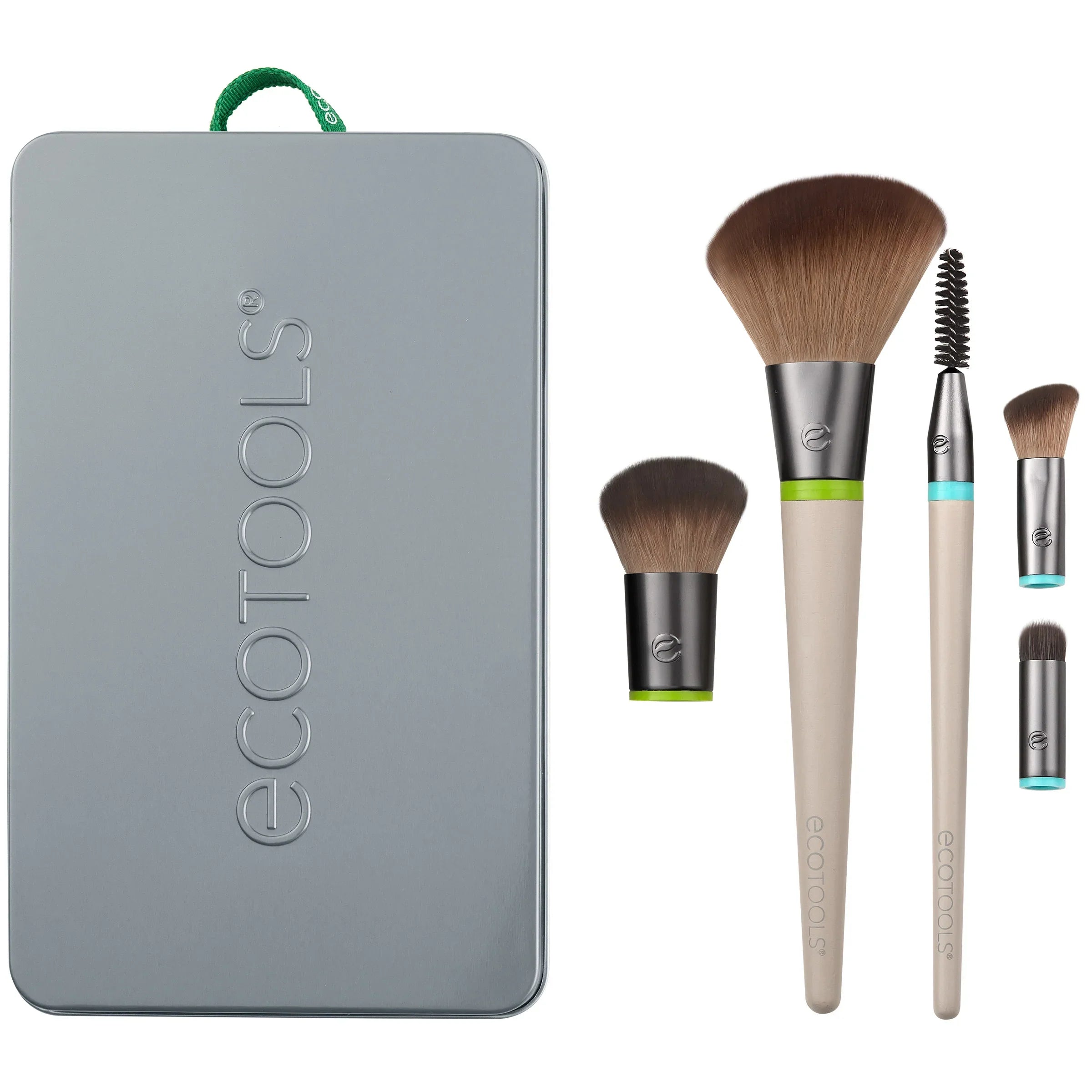 Eco Tools #3128 Interchangeable™ Daily Essentials brush set with case