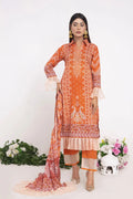 Chunri Digital Printed Slub Lawn PR-2694