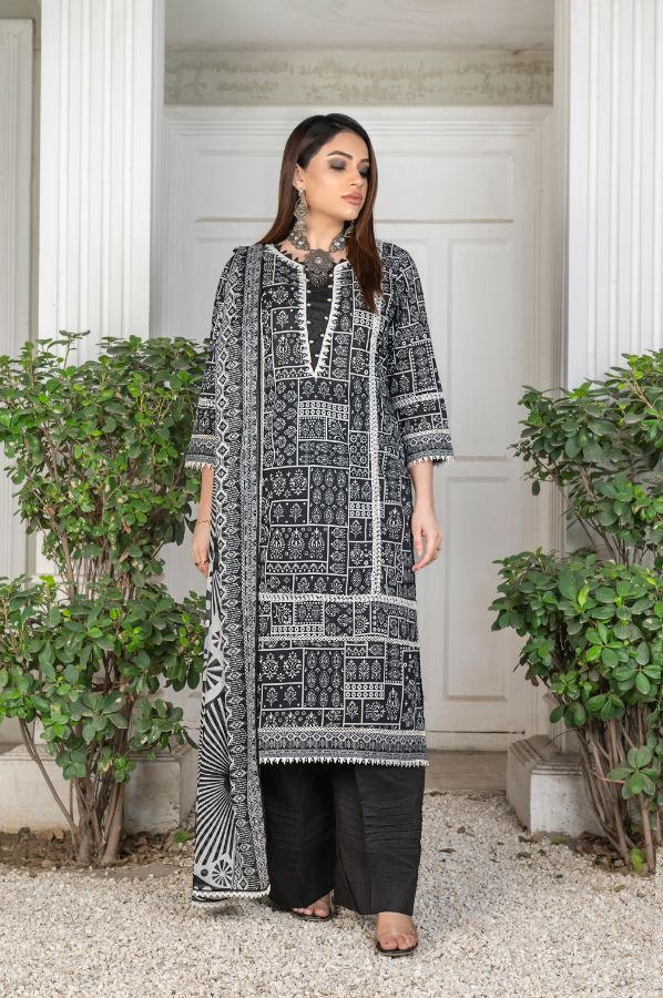 Reet Digital Printed Lawn BR-1396