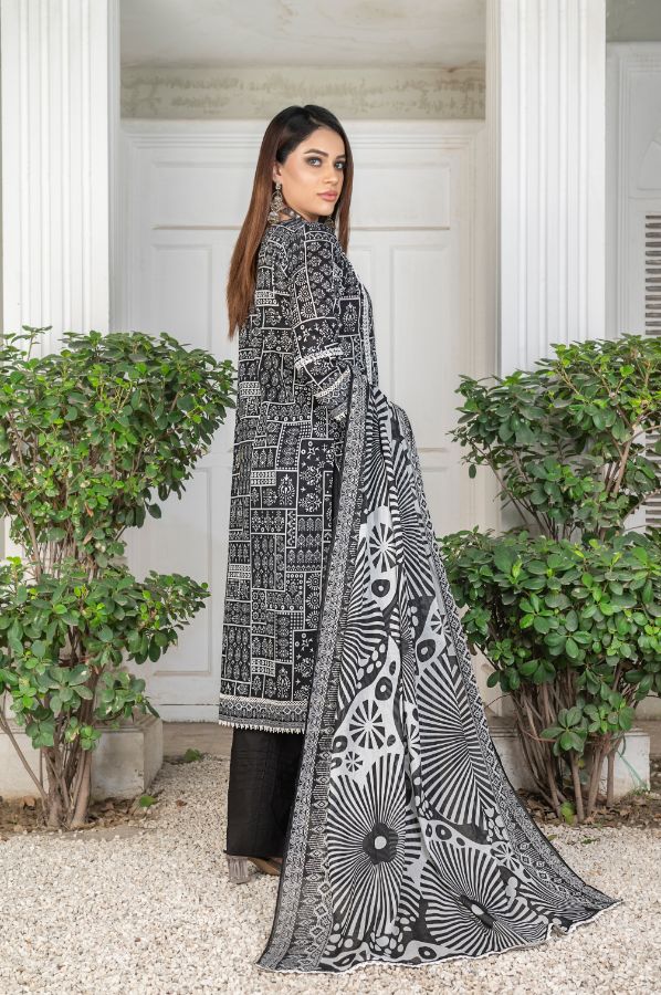 Reet Digital Printed Lawn BR-1396