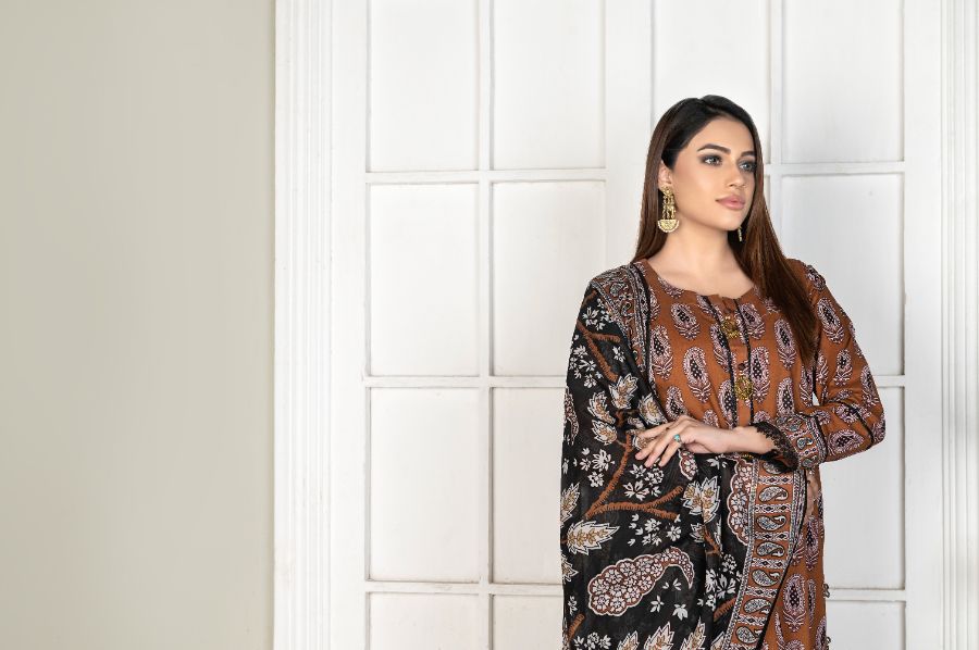 Reet Digital Printed Lawn BR-1400